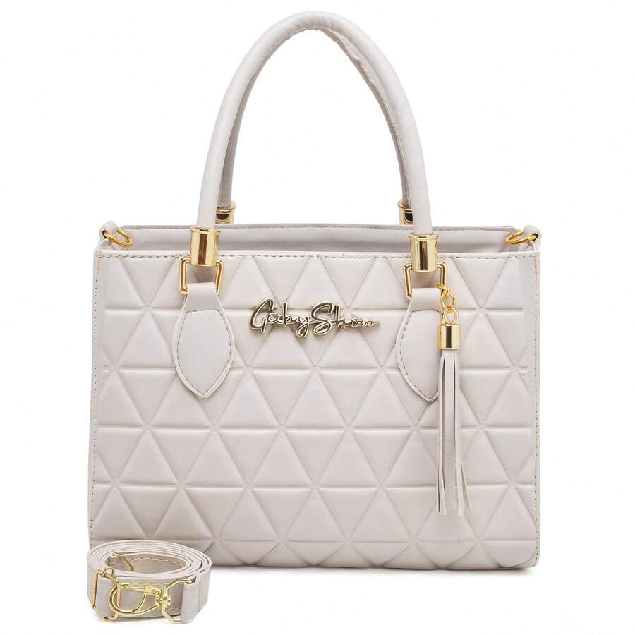 Women Shoulder Bags - 米色 - 查看 1