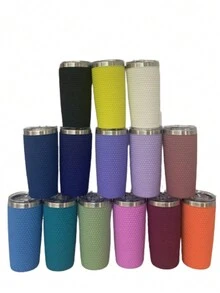 Vaso Térmico Tipo 20 oz Acero Inoxidable - Lila Púrpura - Ver 2