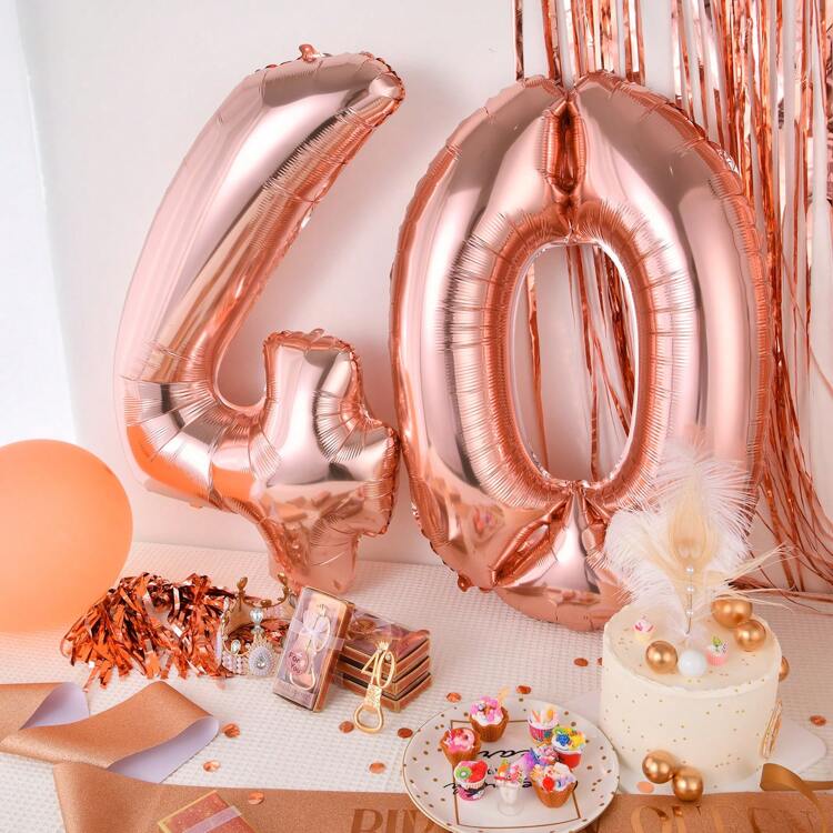 Abrebotellas Dorado 40 Una Gran Idea Para Regalar A Los Huéspedes O Como Recuerdo En Fiestas Del 40 Cumpleaños, 40 Aniversarios De Bodas, Fiestas Temáticas En Negro Y Dorado, Obsequios Para Fiestas, Reuniones Familiares, El Mejor Regalo Para Mamá, Papá, Amigos, Hermanas, Profesores Y Entretenidos - Rosa Roja - Ver 6