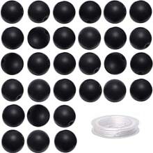 100Pcs (6/8/10mm)Natural Crystal Beads Stone Gemstone Round Loose Energy Healing Beads With Free Crystal Stretch Cord For Jewelry Making - Beads - View 9