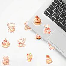 120 Sheets Dessert Stickers - Multicolor - View 4