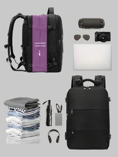 Myco 大容量轻便便携周末过夜包，男女通用旅行背包，符合航空公司规定，防水商务笔记本电脑背包，男士礼品套装，非常适合大学、商务、工作、通勤、户外活动、徒步旅行、体育场馆、户外旅行、返校季等场合。