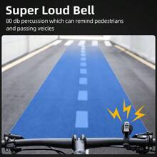 ROCKBROS Bike Bell Classic Bicycle Bell Mountain Bike Bells For Adults With Loud Sound And Fit For 0.87-1.25in/22.2-31.8mm Bicycle Handlebars - 金色 - 查看 2