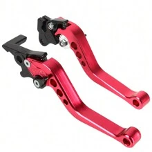 1 Pair Alloy Motorcycle Brake Handle Universal Fit For Motorbike Modification CNC Motorcycle Clutch Drum Brake Lever Handle