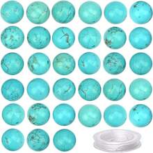 100Pcs (6/8/10mm)Natural Crystal Beads Stone Gemstone Round Loose Energy Healing Beads With Free Crystal Stretch Cord For Jewelry Making - Beads - View 11