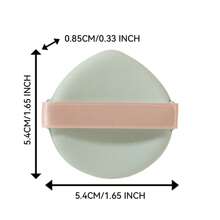 Dual-Use Portable Makeup Sponge For Wet And Dry, 20pcs, Daily Essential For Smoothing & Setting Makeup, Suitable For All Skin Types, Ideal For Daily Use And Travel - Baby Blue - View 10