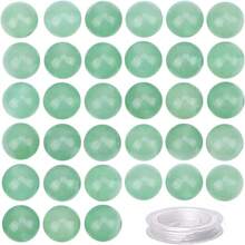 100Pcs (6/8/10mm)Natural Crystal Beads Stone Gemstone Round Loose Energy Healing Beads With Free Crystal Stretch Cord For Jewelry Making - Beads - View 31