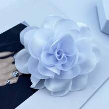 12 色浪漫玫瑰布艺胸针时尚花朵发夹女士时尚配饰情人节、妈妈、母亲、母亲节、礼物 - 花 - 查看 21