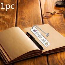 1入不鏽鋼彩色印刷書籤,精美禮品,畢業禮品,感恩節禮品,教師節禮品,精美書籤,派對禮品,鑽石蘋果款式不銹鋼彩色印刷書籤,教師節畢業季禮品,金屬書籤 - 彩色 - 查看 1