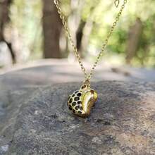 1pair European And American Style Creative Heart Shaped Stud Earrings - Gold Heart Earrings - View 8