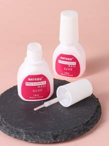 15ML Móng tay Keo dính Sai Đầu Móng Tay Keo dán Với Chải Siêu Mạnh mẽ Dính Pha lê Móng tay giả Gel Làm móng tay - Trong sáng - Xem 2