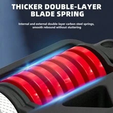 Grip Strength Trainer, Hand Grip Strengthener, 5-165Kgs Forearm Strengthener, Hand Squeezer Adjustable Resistance, Hand Grip Strengthener For Muscle Building - Black Red - View 5