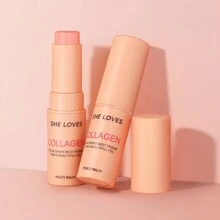 SHE LOVES Hidratante Facial Multifunción Con Colágeno | Bálsamo Hidratante Para Labios, Crema Para Ojos Y Cuello, Base Para Maquillaje Y Bálsamo Hidratante Para La Piel | Barra De Hidratante Facial Diario