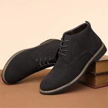 Match met jeans, 1 paar hoge casual & trendy & high-end herenlaarzen Let op: de stiksels komen overeen met de kleur van het product. Combineer met jurk