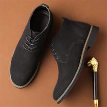 Match met jeans, 1 paar hoge casual & trendy & high-end herenlaarzen Let op: de stiksels komen overeen met de kleur van het product. Combineer met jurk