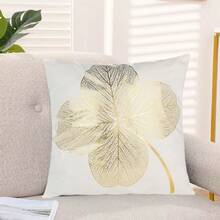 1入組45x45cm黃金押花正方形枕套,適用於家居、房間、臥室、花園裝飾,適合客廳、沙發、臥室、辦公室、汽車使用,亦可稱為靠墊套 - 彩色 - 查看 9