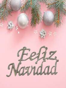 Christmas Decorations Letters For Christmas - Multicolor - View 3