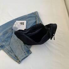 Fashionable Leisure All-Match Crossbody Bag, Ideal For Traveling, Shopping And Other Occasions - Black - View 7