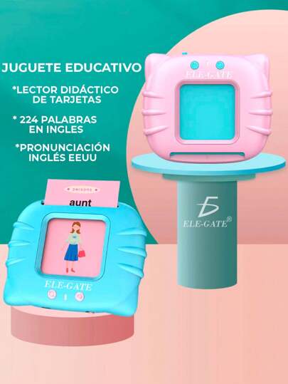 Juego de Tarjeta CON.97 Con 112 Palabras En Ingles ELE-GATE