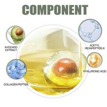 1瓶/支1.05oz高濃度酪梨面部精華液,保濕滋養亮白面部精華液 - 無色 - 查看 7