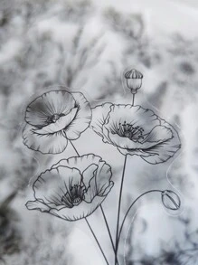 1 gói/40 cái Tự nhiên Thực vật Lá cây & Hình hoa Thú cưng Hình dán Đối với Làm sổ lưu niệm , Tạp chí Đồ trang trí - Nhiều màu - Xem 5