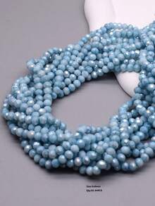 1 股 6 毫米仿燈飾玻璃珠用於珠寶製作 Diy 配件手鍊項鍊手工製作 - 多色 - 查看 3