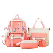 Mochila Kawai lisa - Rosa - Ver 2