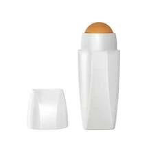 1 个面部吸油球轻便便携式火山石球缩小毛孔迷你火山石吸油球白色