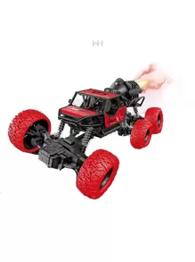 Coche Carro a Control Remoto Monster Truck - Rojo - Ver 1