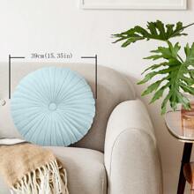 1 pièce Rond Coussin De Siège Citrouille Coussins Unicolore
