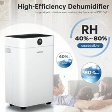Dehumidifiers - 白色 - 查看 3