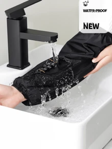 3對男女適用的防油水防潑擴大袖套,適用於多種場合,混合顏色 - 彩色 - 查看 3