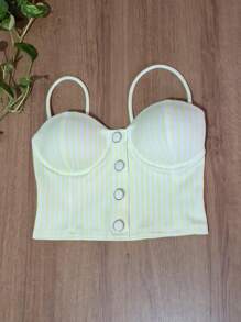 Women Tank Tops & Camis - 綠色 - 查看 1