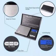 Bascula Digital Gramera Joyeria Joyero 1000x0.1 - Plateado - Ver 7