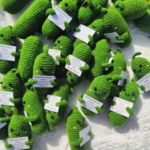 1入手工編織可愛正向情緒鑰匙扣配件,適用於鑰匙扣、背包吊飾、手機吊飾,可作為送給家人、伴侶、朋友的禮物 - 彩色 - 查看 3