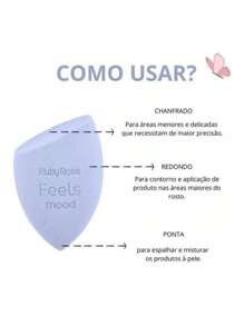 Makeup Puffs & Sponges - 紫色 - 查看 1