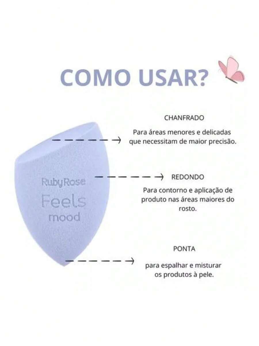 Makeup Puffs & Sponges - 紫色 - 查看 1