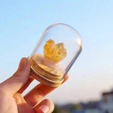 Natural Purple Crystal Cluster, Attracting Wealth, Enhancing Interpersonal Relationship, Modern Popular Decoration - Golden Crystal Tower - View 1