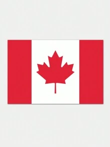 Canada National Flag Size 4 (90*150cm), Single-Sided - Apricot - View 3
