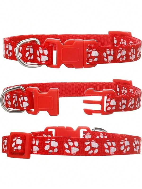 12 Pcs Puppy Collar With Bell, Puppy Id Collar Adjustable