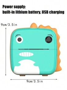 Instant Print Camera, Pocket-Sized Mini Photo Printer, 1080p, 24 Million Pixels, Perfect Gift! - Green - View 8