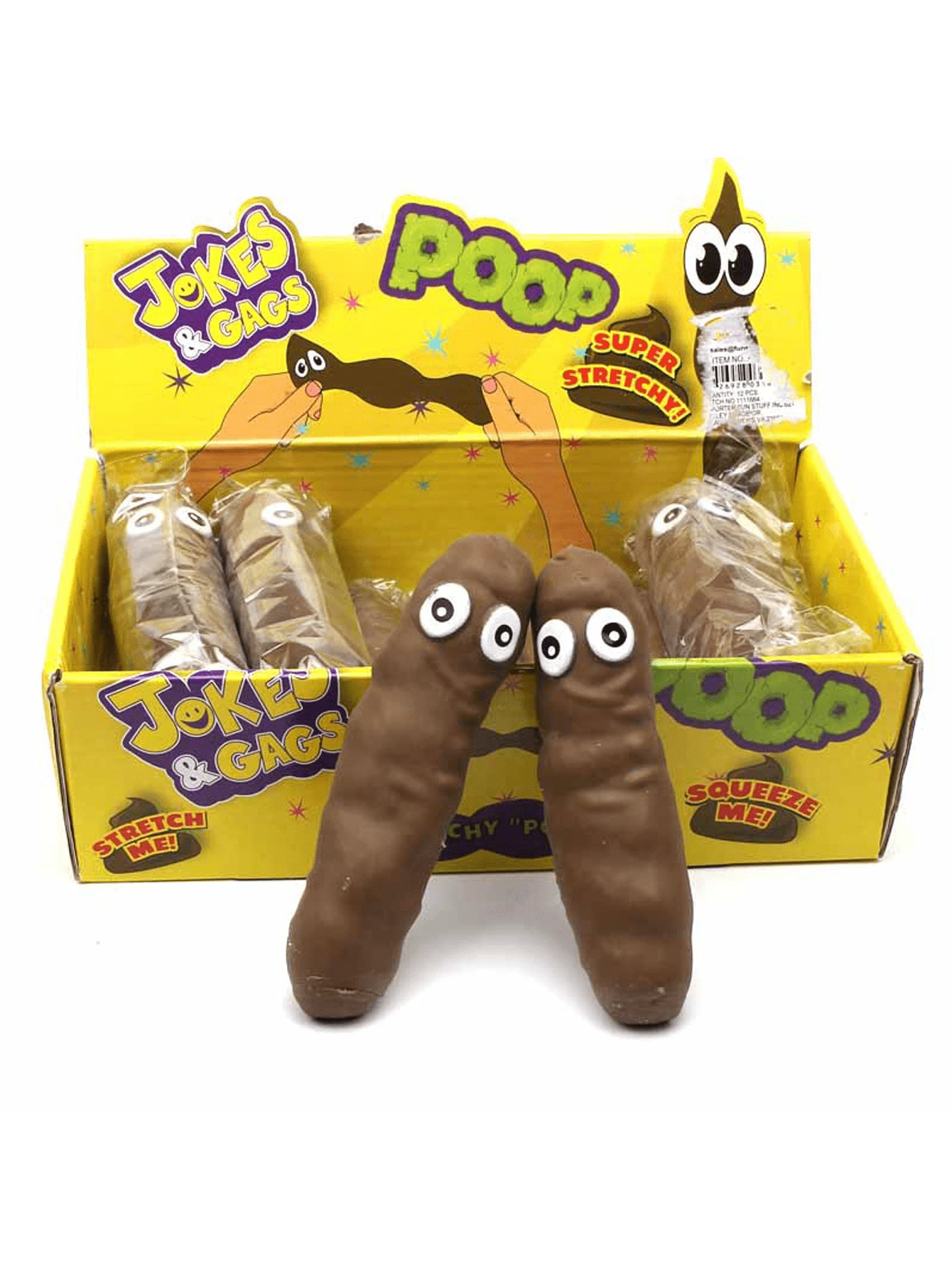 Creative Prank Realistic Relief Stress Toy Tpr Poop Shape Squeeze And Stretch Sand Bag - Simulated Stool - View 1
