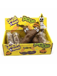 Creative Prank Realistic Relief Stress Toy Tpr Poop Shape Squeeze And Stretch Sand Bag - Simulated Stool - View 5