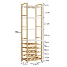 Freestanding Wine Racks & Cabinets - Gold - View 6