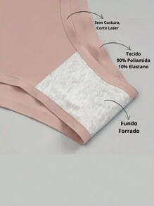 Kit 7 Seamless Panties - Assorted Colors - 彩色 - 查看 3