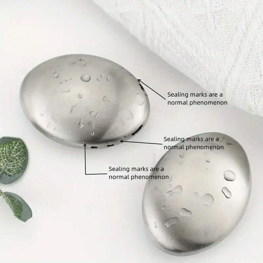 Stainless Steel Deodorant Soap, Garlic And Fish Smell Removing, Oval