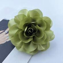 12 色浪漫玫瑰布艺胸针时尚花朵发夹女士时尚配饰情人节、妈妈、母亲、母亲节、礼物 - 花 - 查看 20