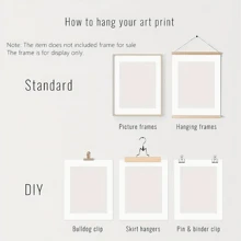 4 件/套無框裝飾畫、公雞肖像、客廳走廊過道牆壁裝飾 - 彩色 - 查看 9