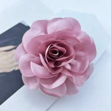 12 色浪漫玫瑰布艺胸针时尚花朵发夹女士时尚配饰情人节、妈妈、母亲、母亲节、礼物 - 花 - 查看 22