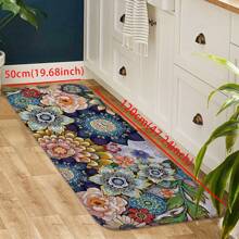 1入組現代簡約款安全防滑不吸水迅速乾燥的廚房墊,適用於廚房水槽、入口門口防滑疲勞防止地墊,可機洗易清潔 - 彩色 - 查看 3